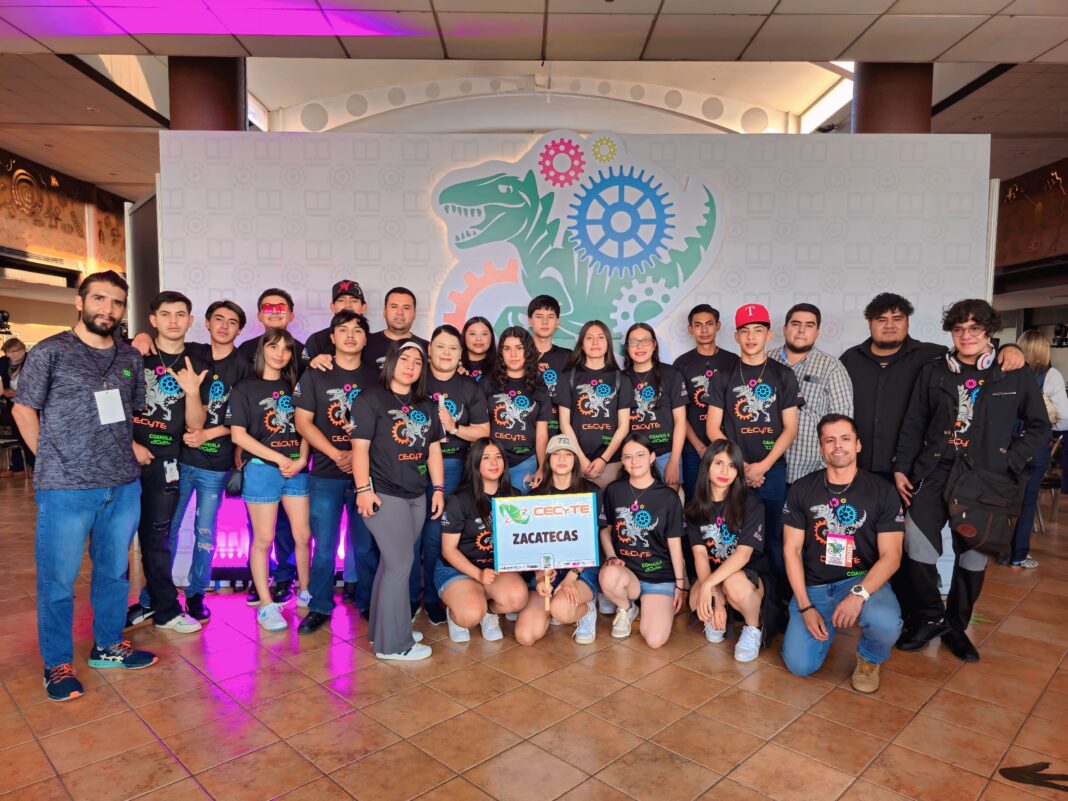 Los estudiantes zacatecanos brillaron en el certamen. Foto: Cortesía.