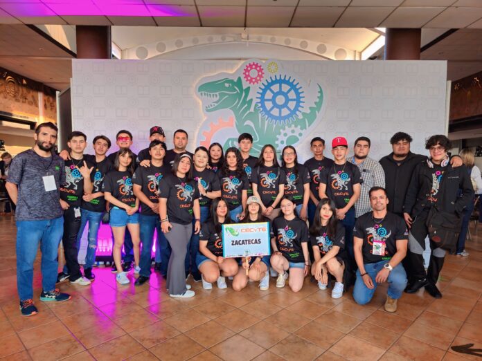 Los estudiantes zacatecanos brillaron en el certamen. Foto: Cortesía.