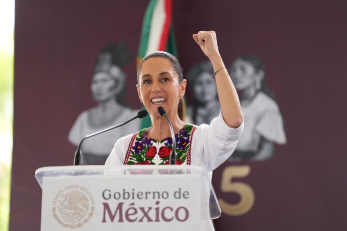 (1) La presidenta Claudia Sheinbaum señaló que la mejor forma de abordar el tema es a través de mesas de diálogo. Foto: Cortesía.