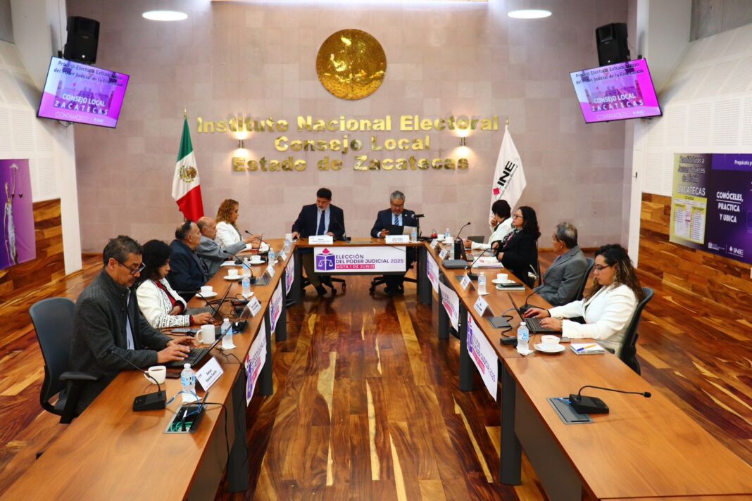 El INE continúa con los cómputos de la elección del Poder Judicial. Foto: Cortesía.