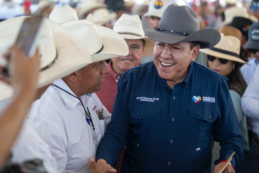 David Monreal recorrió la zona. Foto: Godezac.