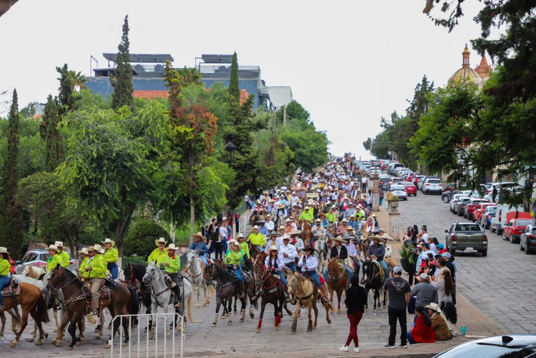 La XIX Cabalgata Toma de Zacatecas se posicionó una vez más como un evento emblemático. Foto: Godezac.
