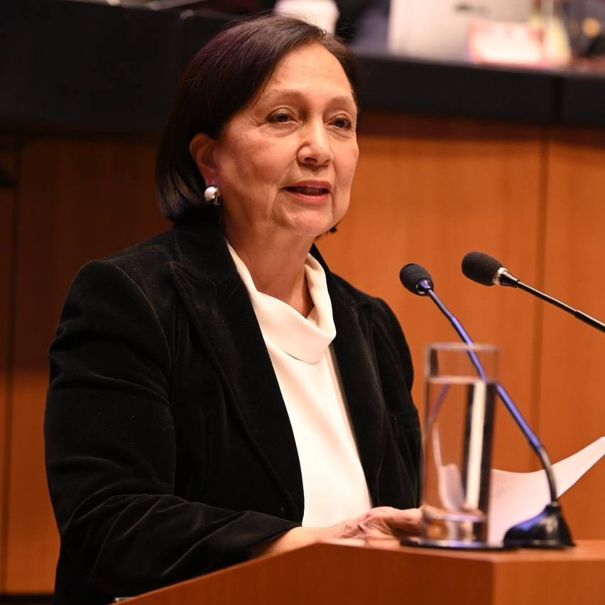 La senadora expresó su preocupación por la propuesta legal que establece que la Guardia Nacional participe activamente en tareas de inspección migratoria. Foto: Especial.