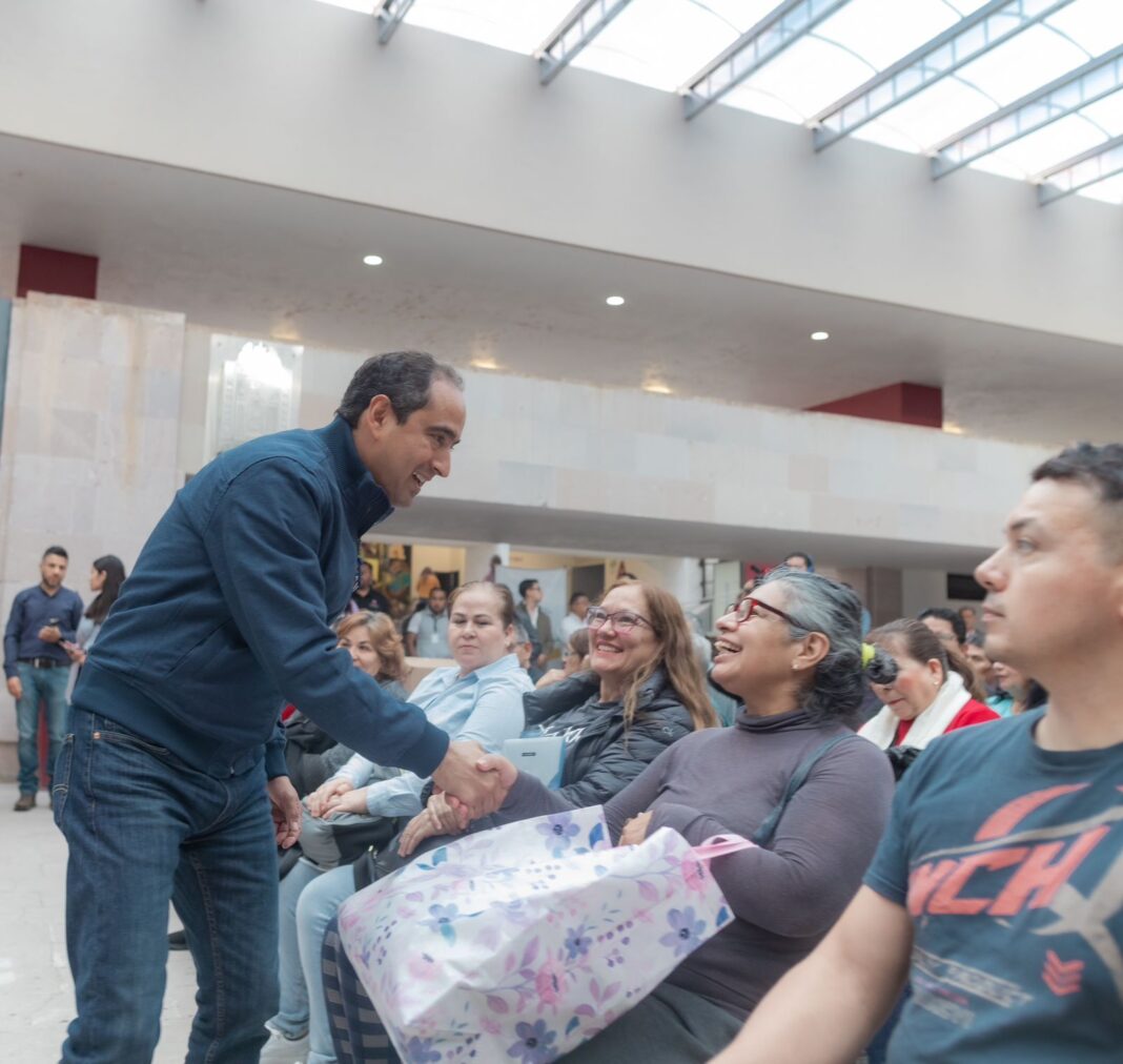 El alcalde Pepe Saldívar encabezó el evento. Foto: Ayuntamiento de Guadalupe.