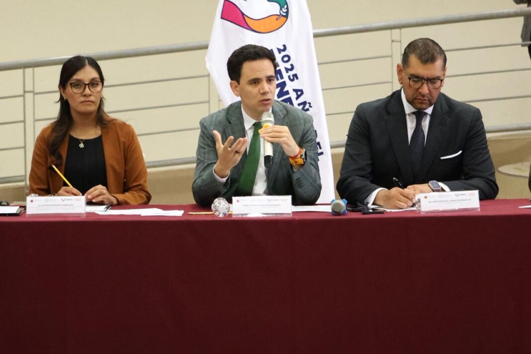 Rodrigo Reyes Mugüerza resaltó la colaboración interinstitucional de todas las instancias que integran el Sistema. Foto: Godezac.