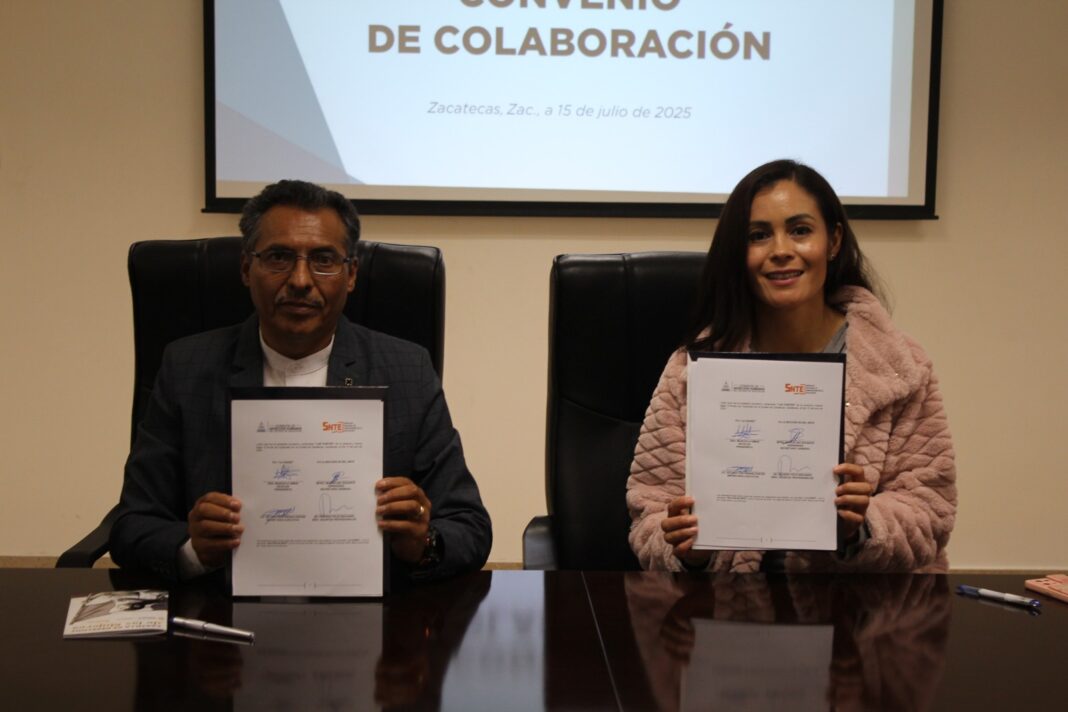 Las autoridades firmaron el convenio. Foto: Cortesía.