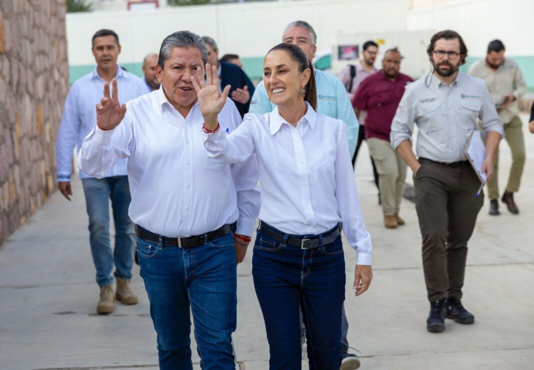 La presidenta Claudia Sheinbaum estuvo de visita en Zacatecas. Foto: Cortesía.