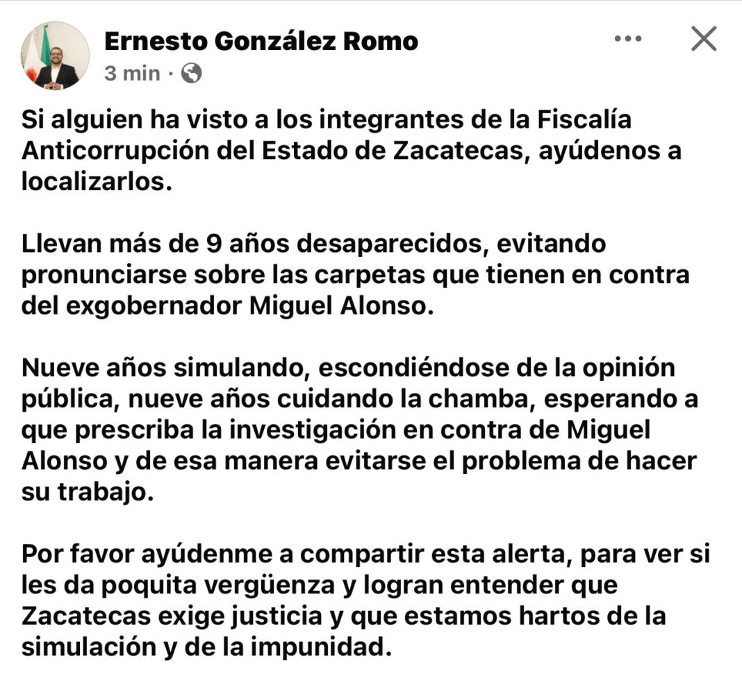 El pronunciamiento se dio vía redes sociales. Foto: Cortesía.