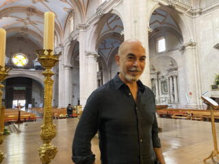 Javier Marín en la Catedral Basílica de Zacatecas