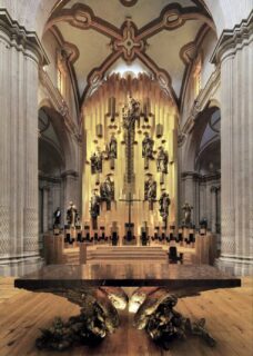 Retablo mayor y presbiterio en la Catedral Basílica de Zacatecas. De Javier Marín.