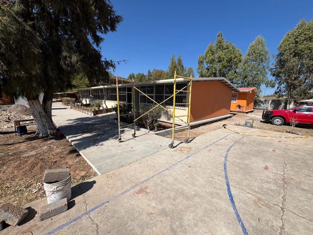 La inversión fue ejercida a través del Instituto Zacatecano para la Construcción de Escuelas (Inzace). Foto: Godezac.
