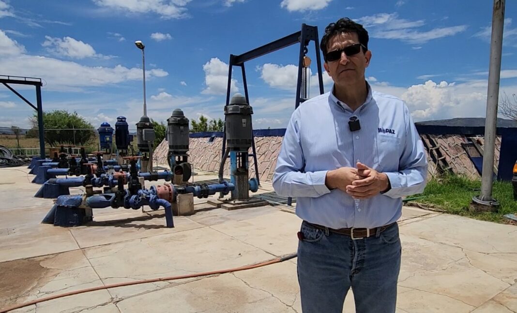 Pie de foto: David García pidió no politizar el tema del agua. Foto: Cortesía