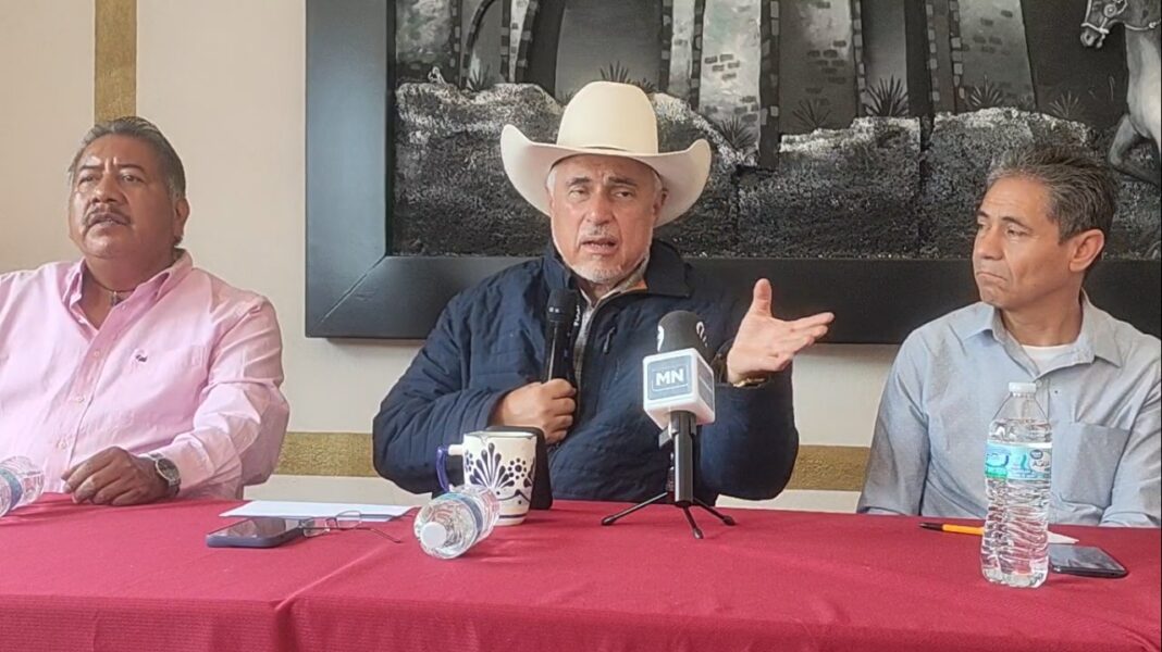 En conferencia de prensa del Frente de Lucha Popular de Zacatecas abordaron temas de salud. Foto: Captura.
