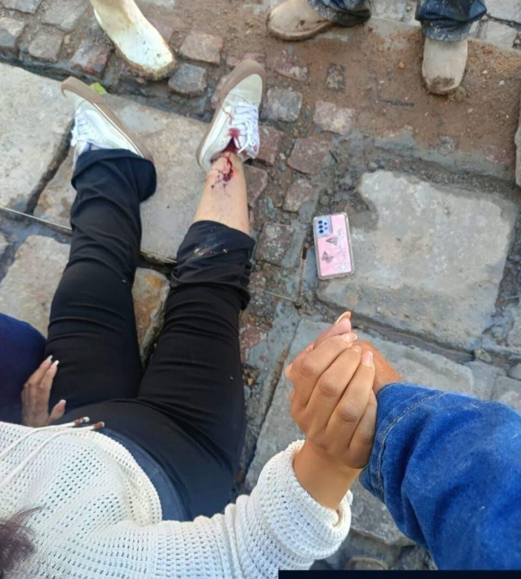 Los vecinos denunciaron que ya se han presentado accidentes en la zona. Foto: Cortesía.