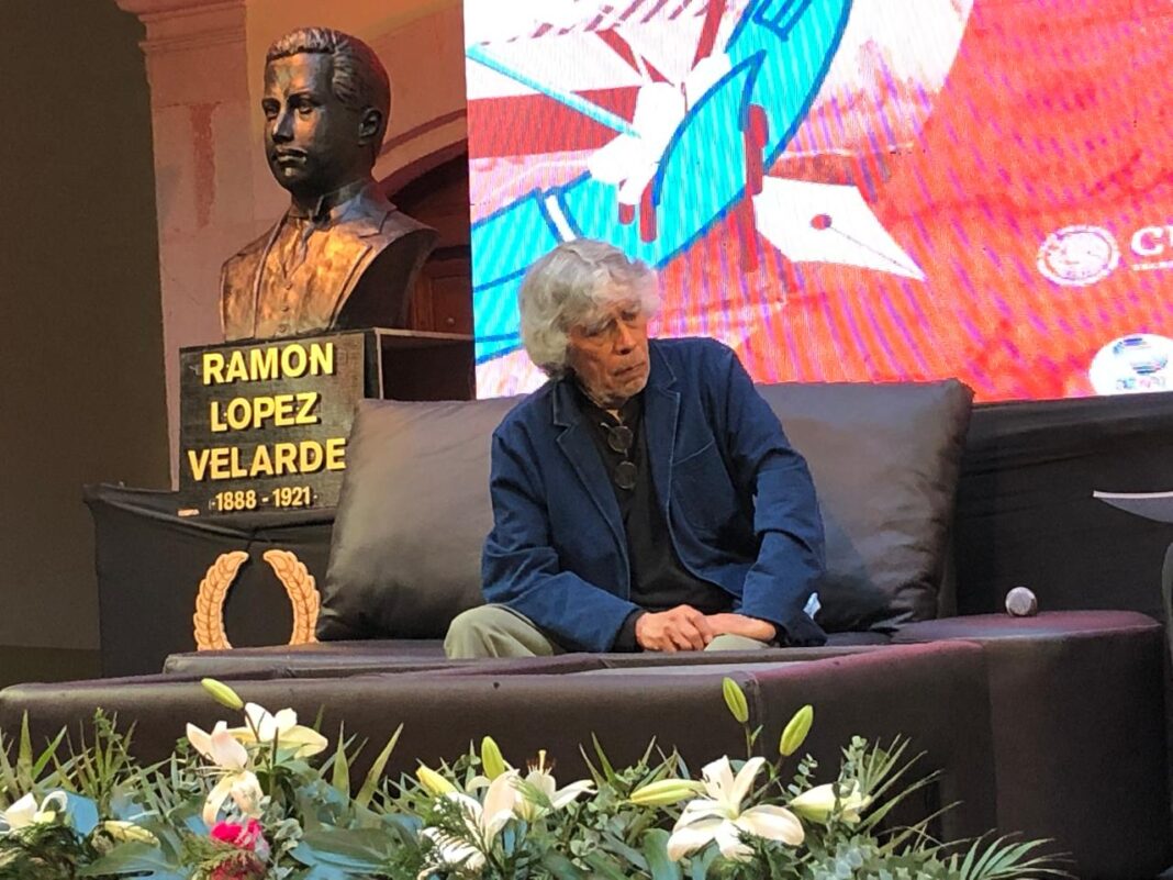 José de Jesús Sampedro en Las Jornadas Lopezvelardeanas. 17 de junio 2022.