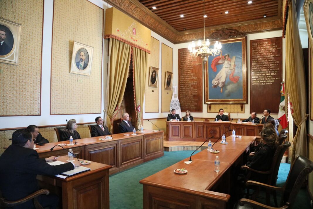 Los magistrados consideraron que se dio una fecha histórica para el Poder Judicial. Foto: Cortesía.