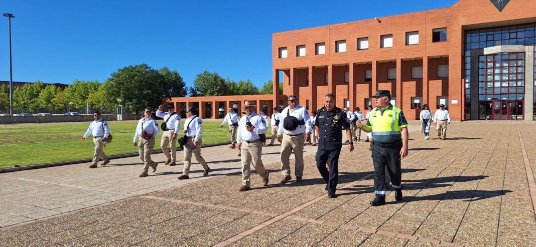 La delegación estuvo integrada por 21 elementos. Foto: Cortesía.