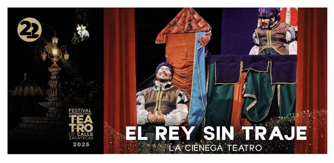 El viernes 17 de octubre se presenta El rey sin traje, de La Ciénega Teatro.
