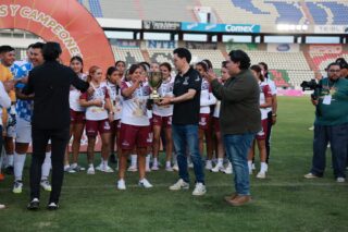 En la rama femenil, Morelos alzó la copa tras derrotar a Fresnillo. Foto: Cortesía.