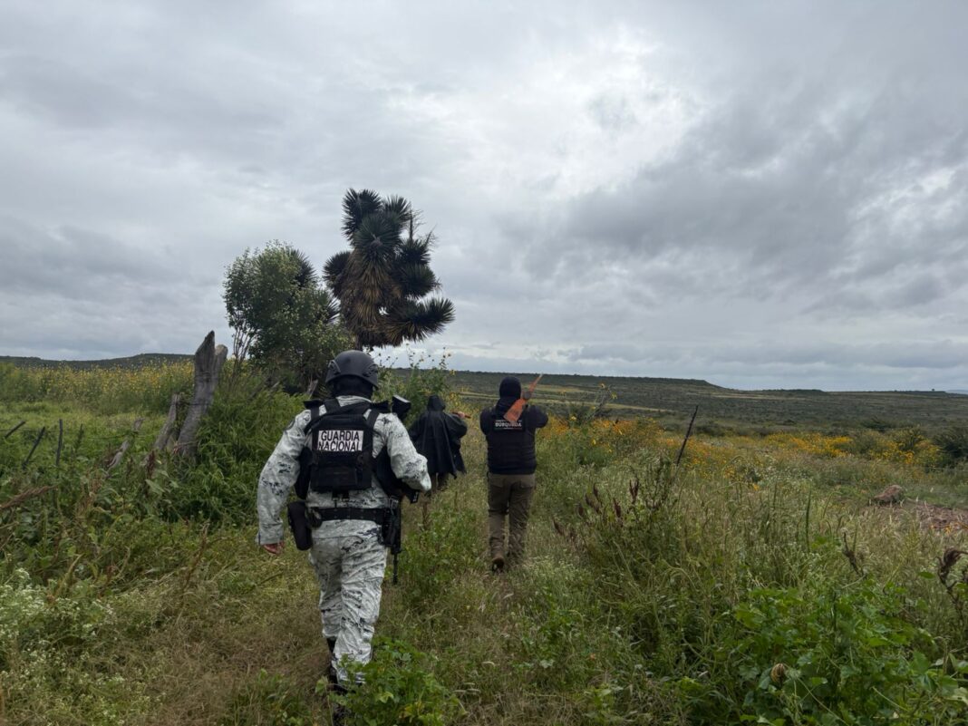 La autoridad acudió a la comunidad El Laurel, en donde prospectó un predio. Foto: Cortesía.
