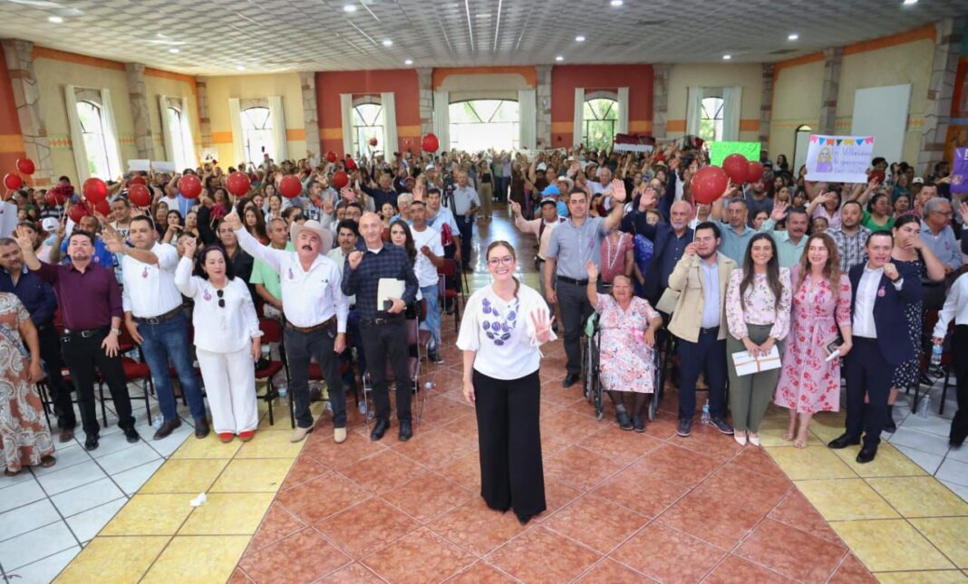 Verónica Díaz refrendó su compromiso con las causas sociales. Foto: Cortesía.