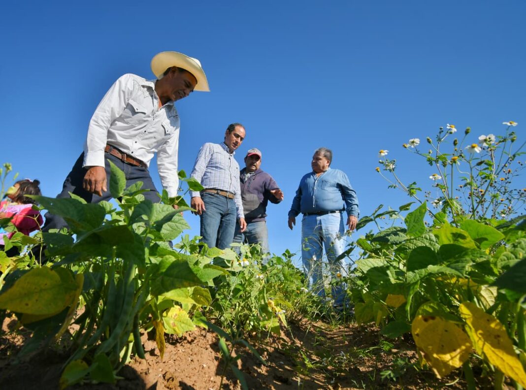 El alcalde Pepe Saldívar reconoció el trabajo de los productores. Foto: Ayuntamiento de Guadalupe.