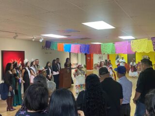 Inauguración de la exposición de Juan Carlos Villegas en el Consulado de México en Dallas. 5 de noviembre 2025.