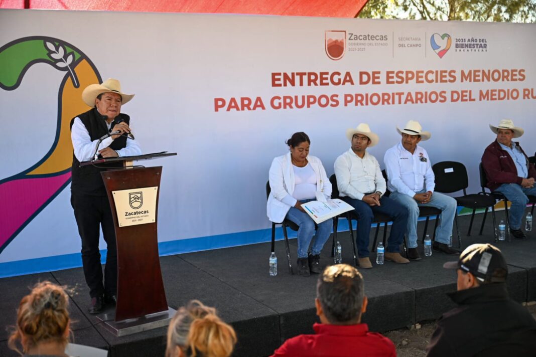 El gobernador David Monreal. Foto: Godezac.