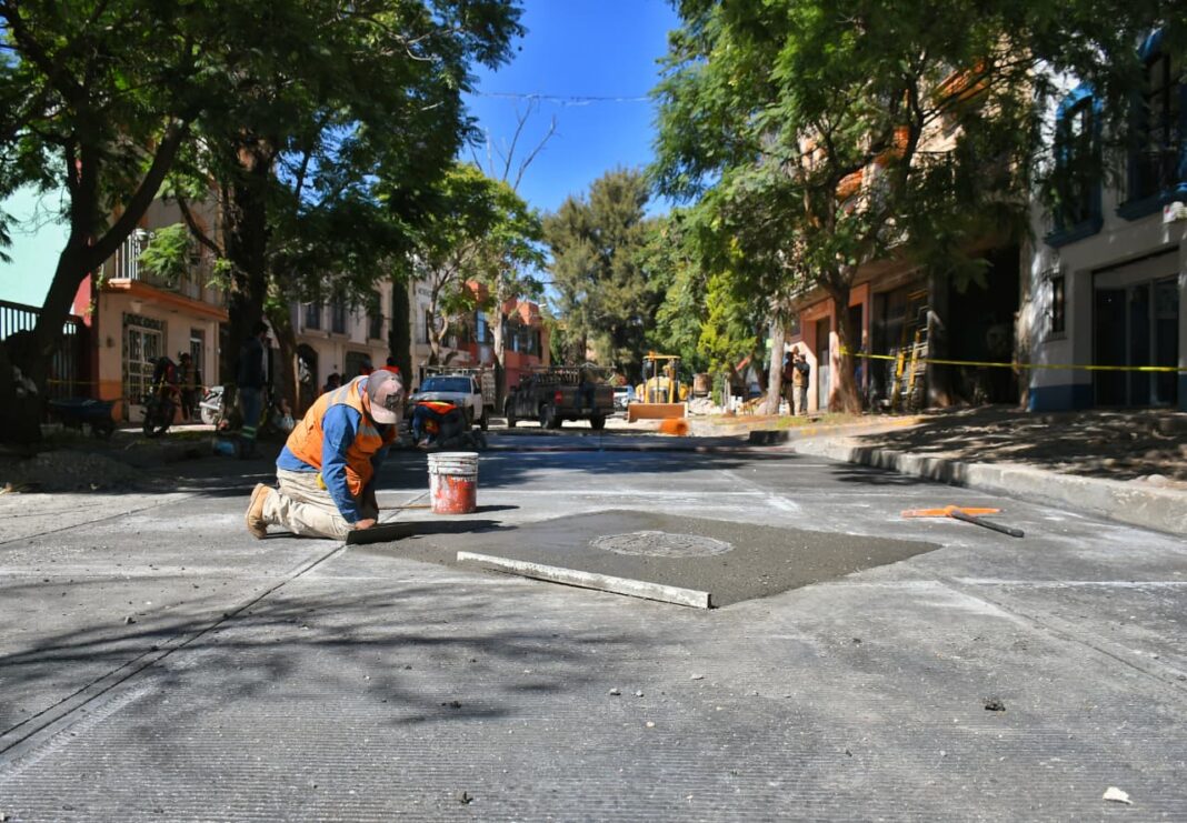 Rehabilita gobierno de Guadalupe vialidades tras temporada de lluvias. Foto: Ayuntamiento de Guadalupe.