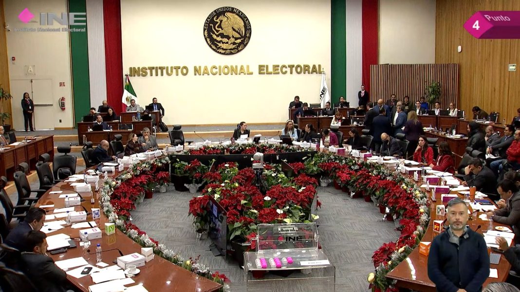 El Consejo General del Instituto Nacional Electoral realizo la designacion. Foto: Captura.