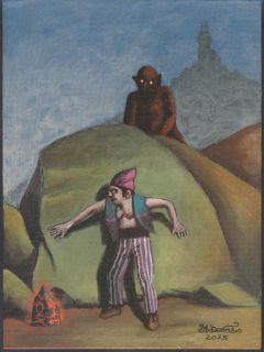 Manuel Denna. De Fábulas de una ciudad encantada. Exposición Homenaje a Manuel Denna, Unidad de medida del multiverso fantástico, en el Museo Zacatecano.