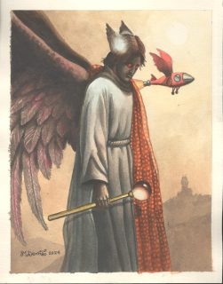 Manuel Denna. De Fábulas de una ciudad encantada. Exposición Homenaje a Manuel Denna, Unidad de medida del multiverso fantástico, en el Museo Zacatecano.