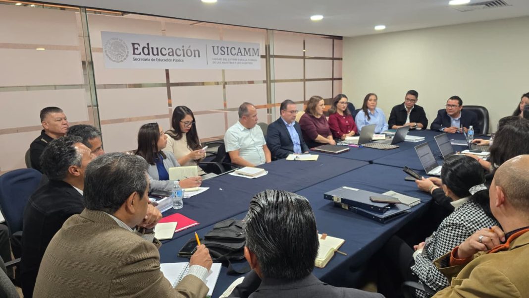 Por parte del Usicamm se despejaron dudas cruciales a los representantes sindicales. Foto: Cortesía.