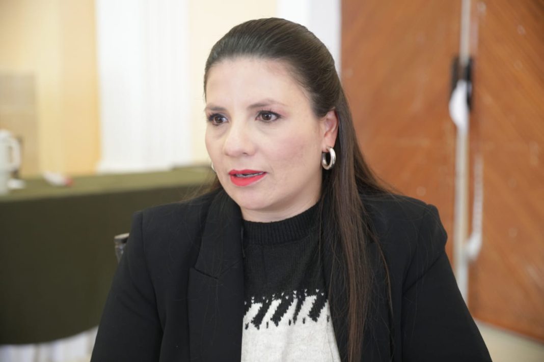 Gabriela Pinedo Morales, titular de la Secretaría de Educación de Zacatecas. Foto: Cortesía.