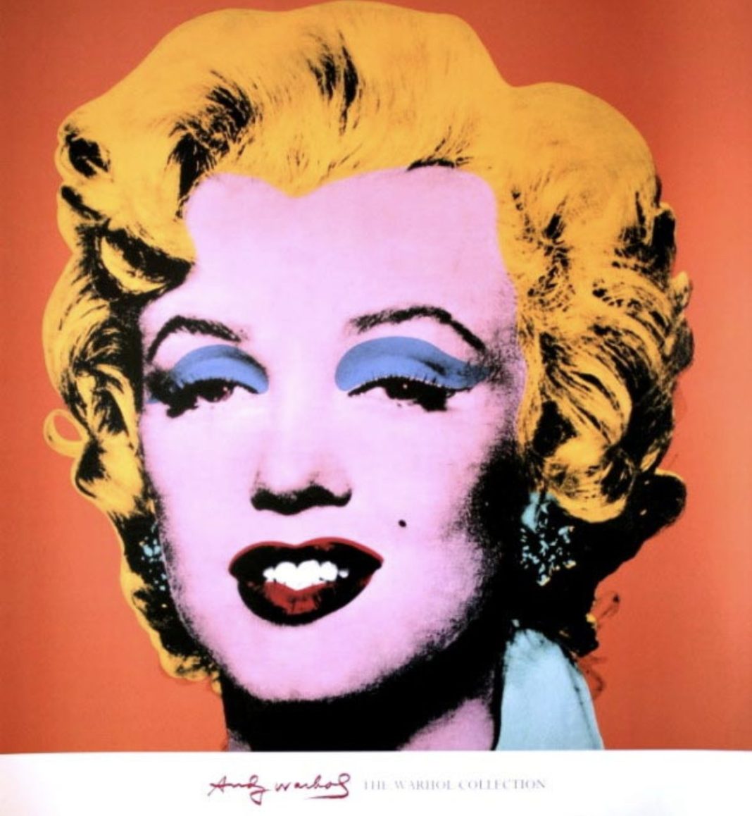 Marilyn Monroe, by Andy Warhol. 1967. MOMA.