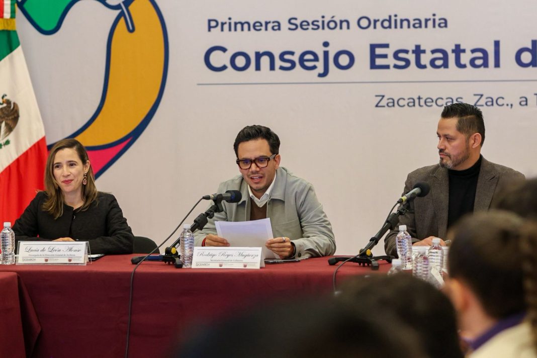El secretario general de Gobierno, Rodrigo Reyes. Foto: Godezac.