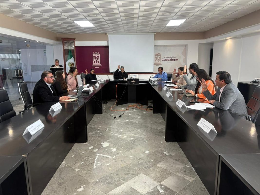Se realizó la Segunda Sesión Extraordinaria del Consejo Municipal de Mejora Regulatoria. Foto: Ayuntamiento de Guadalupe.