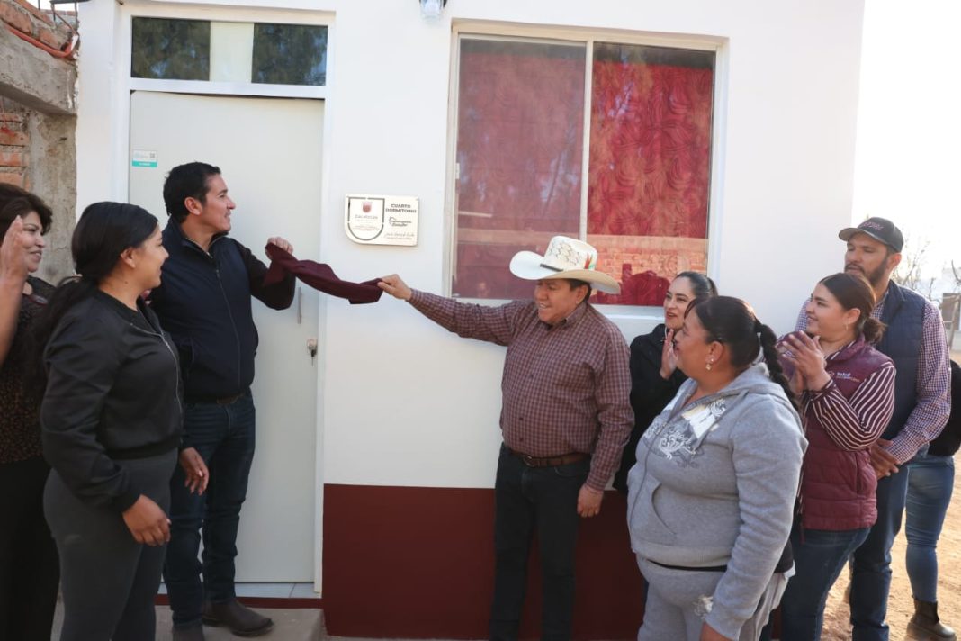 Las familias favorecidas ahora cuentan con un espacio adicional y digno. Foto: Godezac.