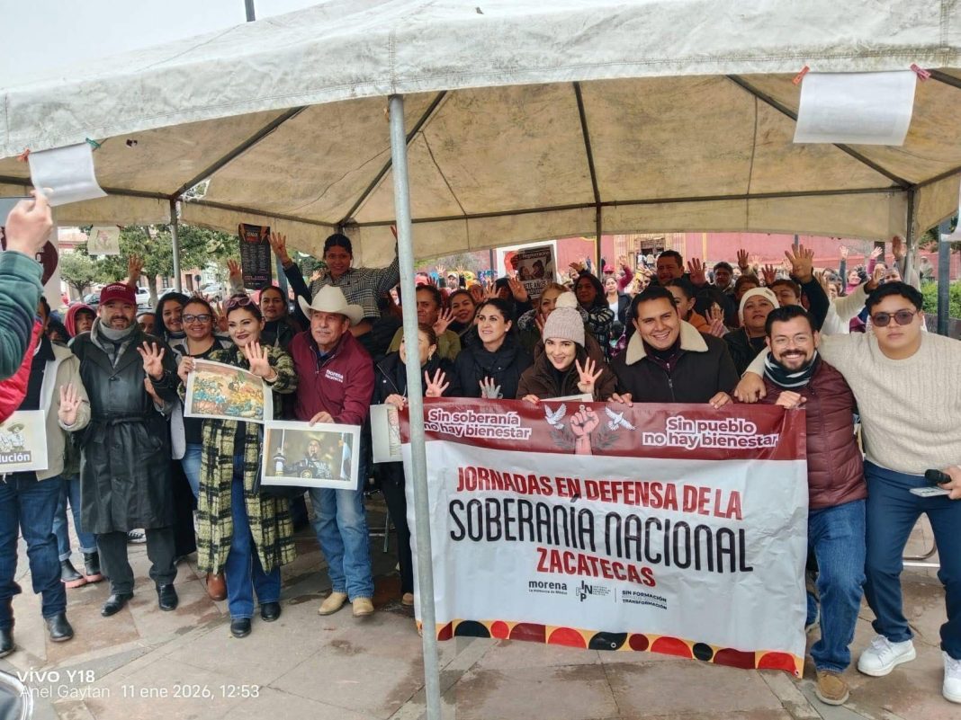 Los organizadores señalaron que la defensa de la soberanía nacional y regional exige conciencia política. Foto: Cortesía.