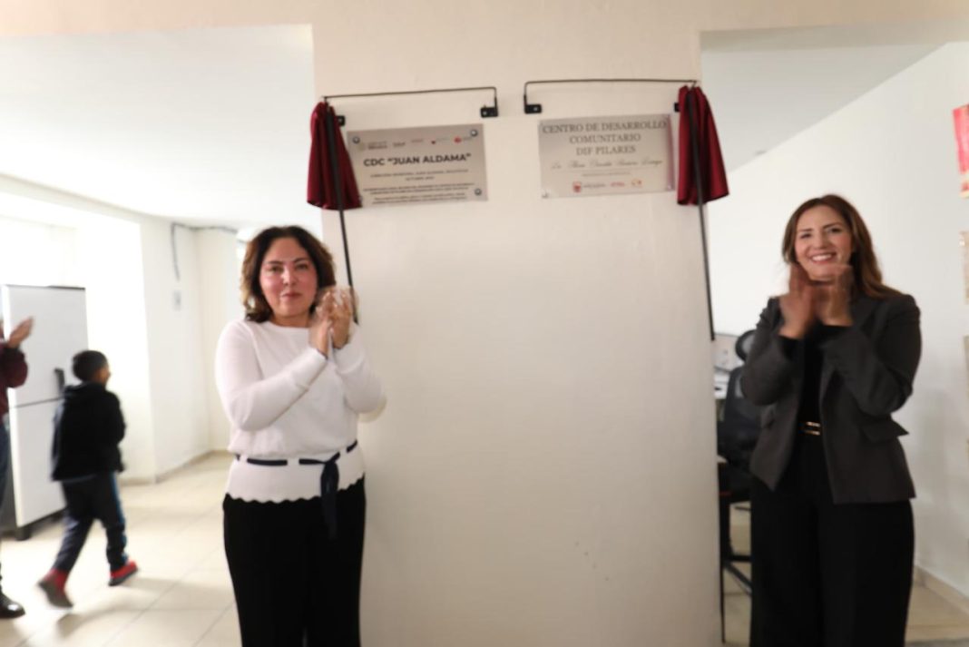 Sara Hernández encabezó la inauguración del centro. Foto: Godezac.