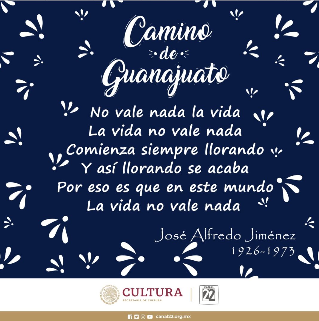 Imagen tomada de Canal 22 en el Centenario de José Alfredo Jiménez