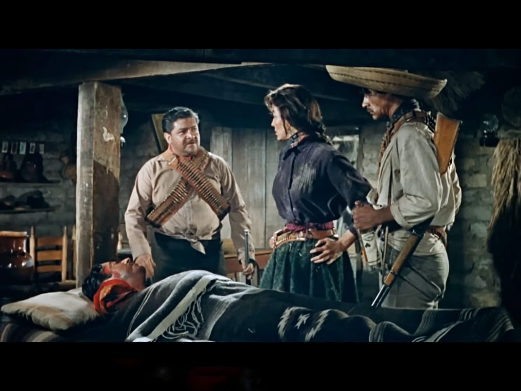 José Alfredo Jiménez, como El Caporal, en la película Juan Gallo, de Miguel Zacarías