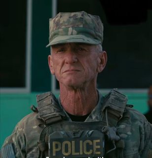 Sean Penn como el coronel Steven J. Lockjaw, en One battle after another