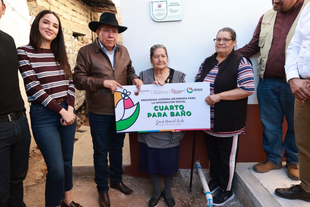 Próximamente inaugurará viviendas en Ojo de Agua de la Palma, que contarán con puertas, ventanas, banqueta e instalaciones hidráulica y eléctrica. Foto: Godezac.