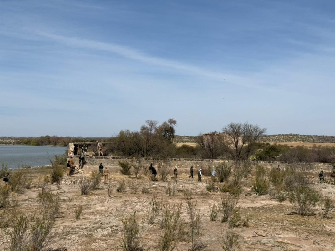 Las autoridades realizaron una prospección por las inmediaciones de la Hacienda El Molino. Foto: Cortesía.