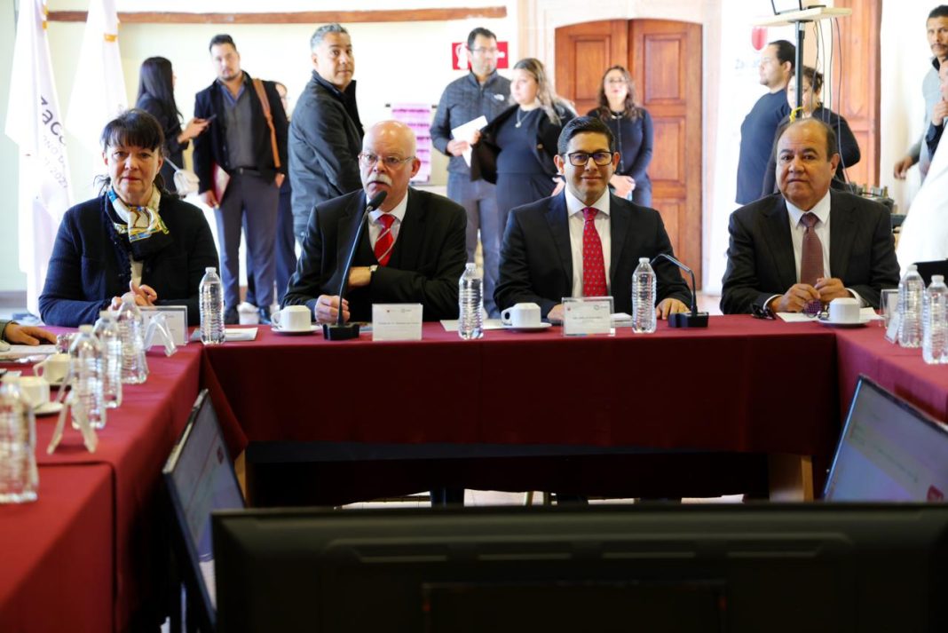 En gira de trabajo en Zacatecas, se promueve la cooperación en desarrollo económico y fortalecimiento institucional. Foto: Godezac.