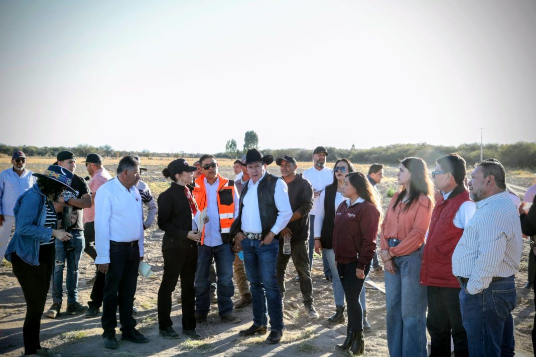 David Monreal supervisó las obras. Foto: Godezac.
