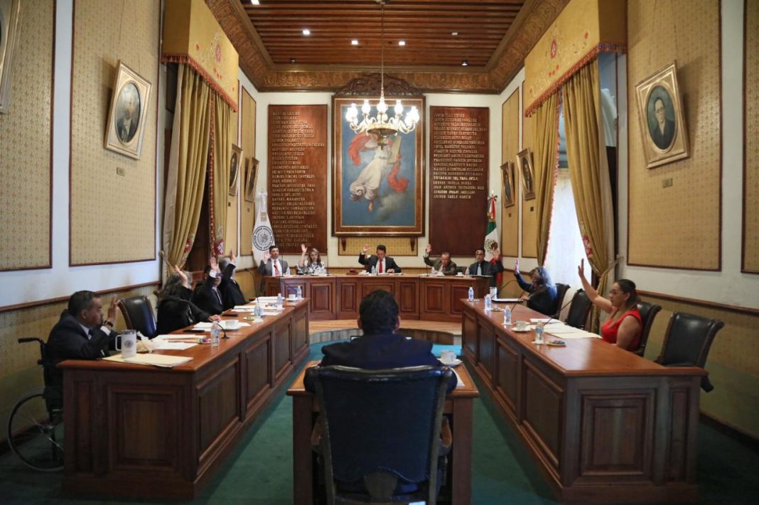 Los integrantes de la Sala Civil y Familiar rindieron cuenta del diálogo que ha privilegiado la comunicación. Foto: Cortesía