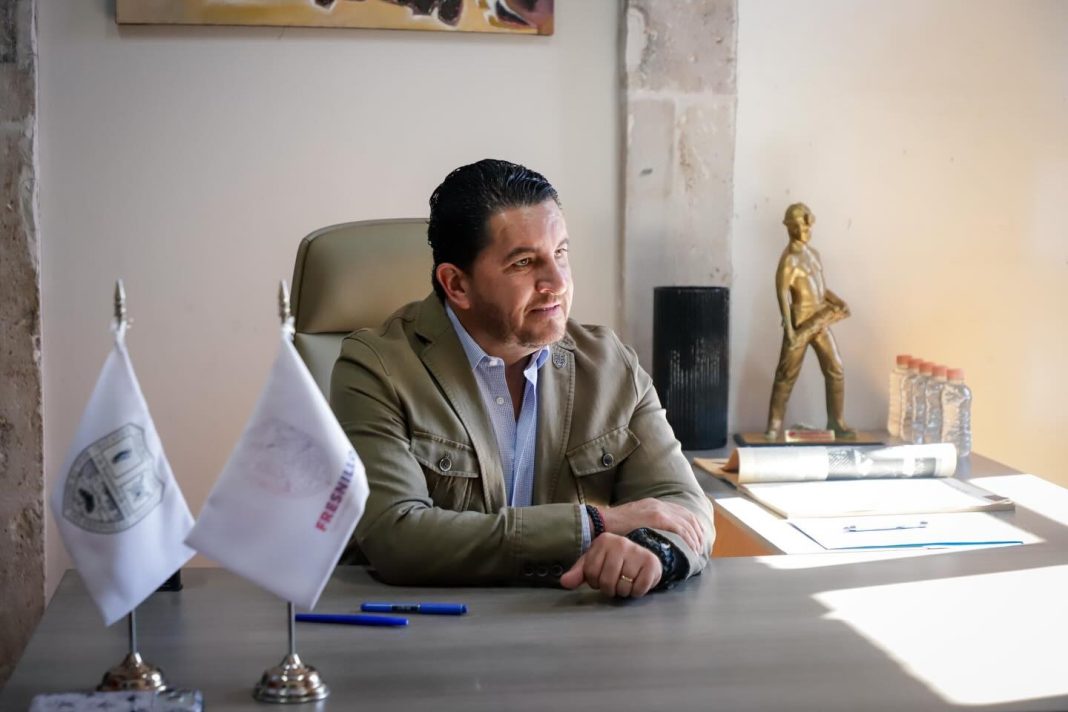 El alcalde de Fresnillo, Javier Torres Rodríguez. Foto: Archivo / LJZ