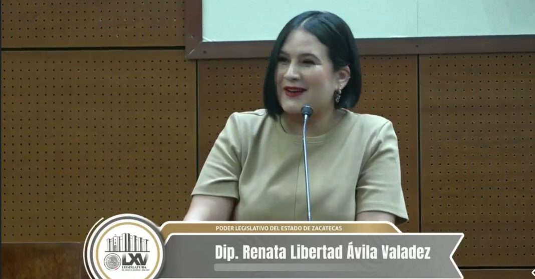 La diputada Renata Libertad Ávila Valadez respaldó a los productores. Foto: Cortesía.